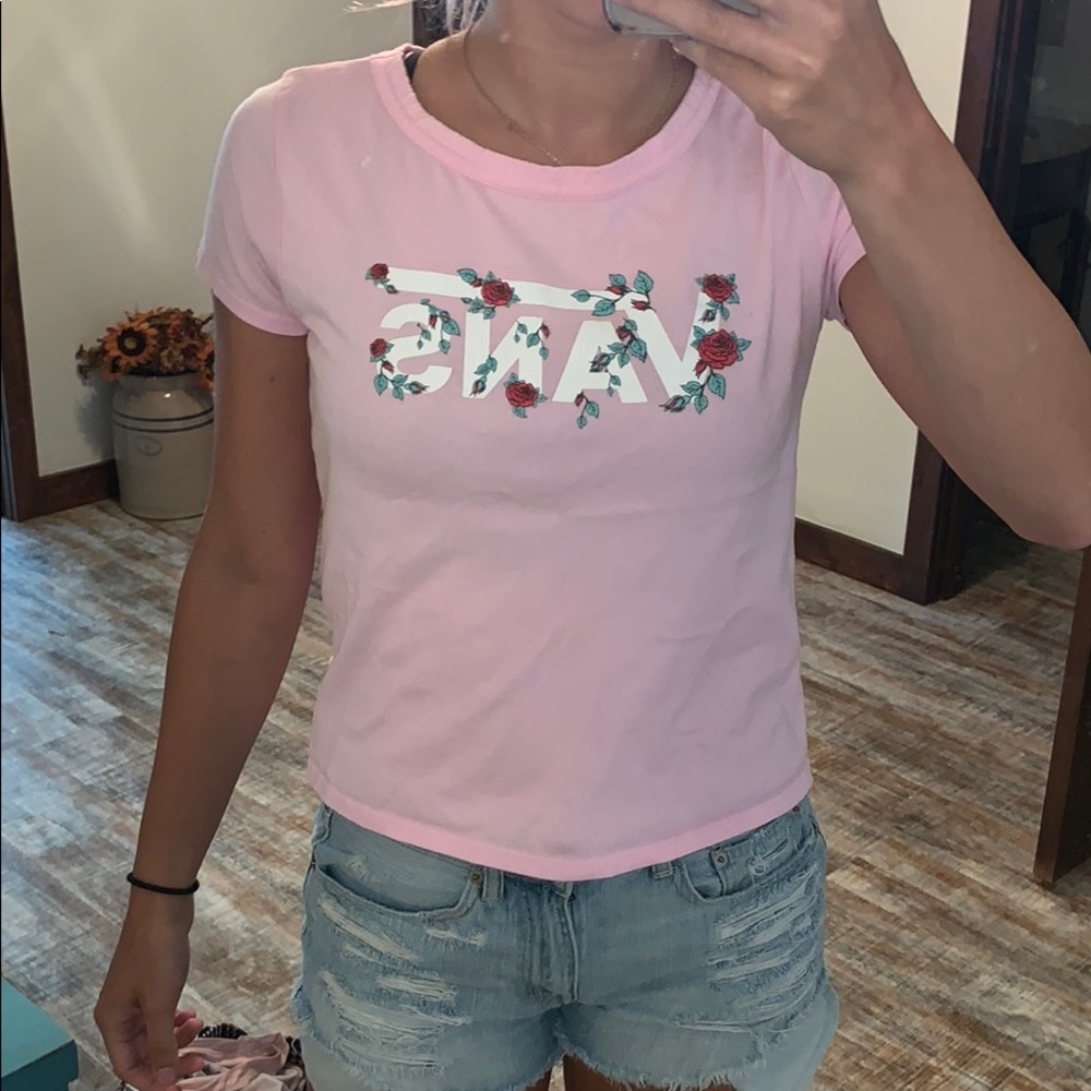 Light Pink Van’s Tee